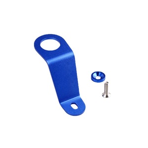 CRASTP Aluminum <b>Radiator</b> <b>Bracket</b> Blue For Honda Civic Car Mounting Part - Product Image 5
