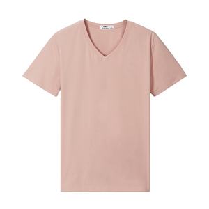 <span class=keywords><strong>T</strong></span>-<span class=keywords><strong>shirt</strong></span> manica corta da <span class=keywords><strong>uomo</strong></span> nuovi arrivi estivi camicia scollo a v mezza manica <span class=keywords><strong>intimo</strong></span> tinta unita europea e americana - Product Image 1