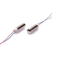 Moteur sans noyau à micro-vibration 3V DC 7mm 24mm 0724 étanche avec 9000-24000 tr/min 1W pour usage domestique
