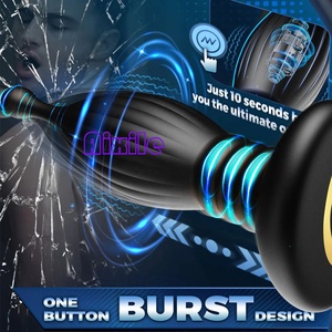 Juguetes Sexuales <span class=keywords><strong>para</strong></span> Adultos, Vibrador Anal, Tapón Anal Vibrante, 10 Modos de Vibración Telescópica, Entrenador Anal, Juegos <span class=keywords><strong>para</strong></span> Adultos - Product Image 5