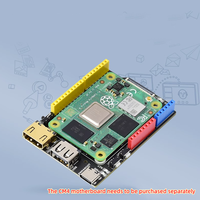 La carte d'extension Raspberry PI CM4 duino est compatible avec les interfaces USB/CSI embarquées Arduino