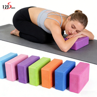 Blocs de yoga en EVA antidérapants pour la maison, pour les exercices de Pilates et le renforcement du tronc