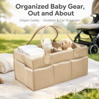 Sac à langer en feutre polyester personnalisé avec logo, pliable, pour maman, idéal pour les voyages et les activités de plein air, vente en gros OEM ODM
