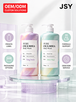 Gel Douche Hydratant Cica Shea 1L avec Panthénol et Céramide, Marque Privée OEM ODM, pour une Peau Douce et un Parfum Longue Durée