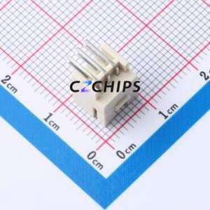 HC-PHB2.0-2x3AW Wire-to-Board Pin Header Bent Lead Through Hole,P=2mm Connector 2x3P 2mm Right Angle Insert PHB - Product Image 2