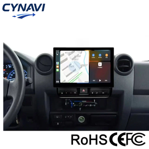 Radio <span class=keywords><strong>para</strong></span> Auto Android con GPS, Navegación, Pantalla Táctil, WiFi, Reproductor Multimedia USB, CarPlay, Autoradio DSP <span class=keywords><strong>para</strong></span> Land Cruiser 70/75/76/LC70/LC75 - Product Image 2
