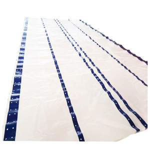 6 mil 12 mil gia cố dây giày 3m x 45m chống cháy giàn giáo tấm Leno tarps gia cố tấm poly - Product Image 4