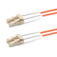 Cordon de brassage multimode 30M à avantage concurrentiel 50/125µm MM 2 fibres LC/UPC-LC/UPC