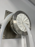Valve Iris de traversée CRS pour salle blanche, passage scellé pour câbles, tuyaux et conteneurs entre environnements contrôlés