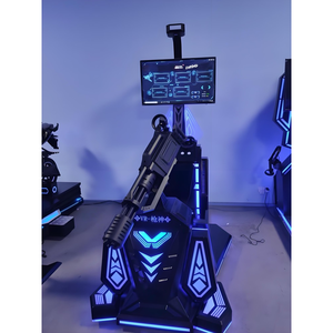 1 người chơi thực tế ảo đứng 9D <span class=keywords><strong>VR</strong></span> gatling Trò chơi bắn súng giả lập thiết bị máy để bán - Product Image 2