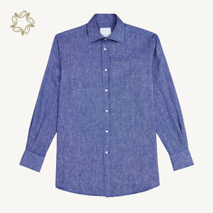 Chemises <span class=keywords><strong>en</strong></span> <span class=keywords><strong>lin</strong></span> pur femmes Blouses hauts chemises pour femmes durables avec bouton chemises écologiques 100% <span class=keywords><strong>surchemise</strong></span> <span class=keywords><strong>en</strong></span> <span class=keywords><strong>lin</strong></span> - Product Image 3