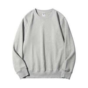 Wholesale Unisex Heavy Cotton Crew Neck Sweatshirt Custom Logo Embroidery Printing Oversized <b>Men</b> And Women Sweatshirts - Product Image 4
