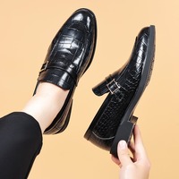 Herren Business Formelle Kunstleder Schnürschuhe Leichte Trendige Flache Oxford-Schuhe für Hochzeit Bräutigam Büro Freizeit Anzug
