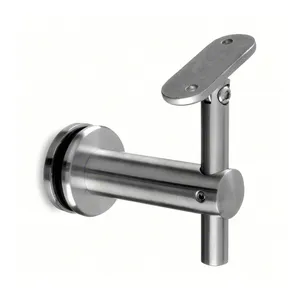 Stainless steel handrail balustrade round support handrail bracket