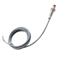 FOTEK Sensor de Proximidad Inductivo Tipo de Tornillo con Diámetro de Contorno M12 4mm Distancia de Detección NPN/NO Clase de Protección IP67