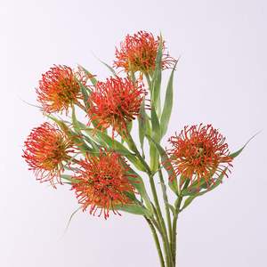 Flor Artificial de Crisantemo de Plástico al por Mayor de Fábrica para Decoración del Hogar y Fiestas, Flor de Crisantemo de Otoño para Bodas - Product Image 5