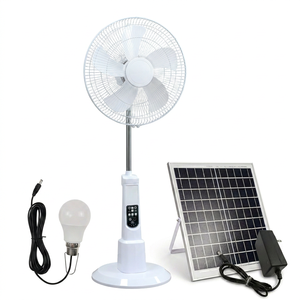 Ventiladores Recargables con Panel Solar, Ventilador Solar Económico, Carga <span class=keywords><strong>de</strong></span> Teléfono Móvil, 16 Pulgadas, Control Remoto, Ventilador Solar <span class=keywords><strong>de</strong></span> 12V - Product Image 5