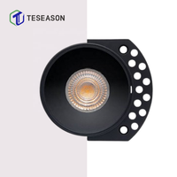 TP01AR1 Cadre de downlight sans bordure en aluminium pour accessoires GU10