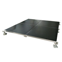 Tente de scène modulaire portable à faible hauteur avec cadre en alliage d'aluminium 1,22x1,22m 2x1m, haute capacité de charge, à vendre