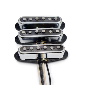Wholesale Set of 3 High-quality Single-coil Pickup ST Electric <b>Guitar</b> Pickups in SSS Model, Sold in Groups of 3 Pieces Each. - Product Image 1