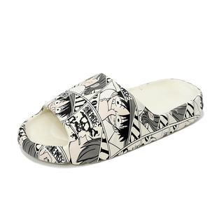 Chanclas de <span class=keywords><strong>coco</strong></span> de ocio deportivo para hombre, novedad de verano personalizable, plantilla de PVC con sensación de <span class=keywords><strong>caca</strong></span> de grafiti, estilo del sudeste asiático - Product Image 5