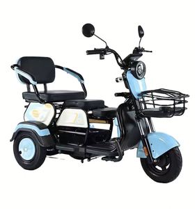 Proveedor de fábrica al por mayor 60V 1000W neumáticos de vacío pasajeros con pilas Rickshaws Solar eléctrico <span class=keywords><strong>Tuk</strong></span> para adultos - Product Image 3