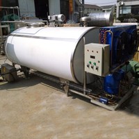 Réservoirs de refroidissement du lait de 1000 L pour la transformation du lait