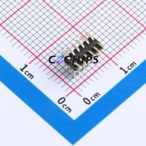 XDZ127-2-06-S-1.0-G1 Pin Header SMD,P=1.27mm Connector 2x6P 1.27mm Pin Header Vertical Mount - Product Image 2