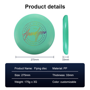 Biểu tượng tùy chỉnh in Nhựa đĩa bay mô hình tùy chỉnh cho mùa hè bãi biển thể thao & Cắm Trại Ngoài Trời trò chơi cho frisbeed phong cách - Product Image 2