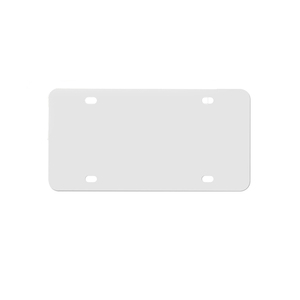 Placa de matrícula en blanco para coche, logotipo decorativo de recuerdo, placas de aluminio de Metal para coche, placa de tocador de aluminio anodizado en blanco - Product Image 2