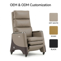 Chaise de bureau de direction de luxe avec massage, chaise de patron de luxe en cuir, chaise de bureau moderne de luxe avec fonction massage