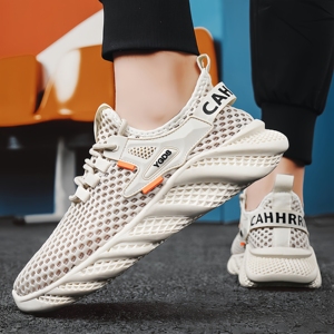 <span class=keywords><strong>Zapatillas</strong></span> Deportivas de Malla Transpirable, con Suela Gruesa Antideslizante, para Correr al Aire Libre, Ligeras y de Lujo - Product Image 1