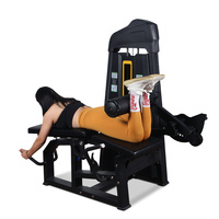 Machine de musculation professionnelle pour la flexion des jambes à plat et la flexion des ischio-jambiers allongés pour salle de sport