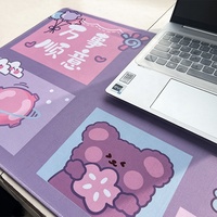 LW Tapis de souris pour clavier de bureau à sublimation blanc long et personnalisé en caoutchouc bon marché Tapis de souris pour joueur XXL Grand tapis de souris étendu