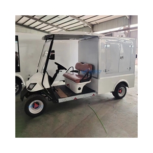 Chariot de golf électrique, mini véhicule utilitaire, camionnette de transport électrique, mini camion à outils, camion électrique à 4 roues à vendre - Product Image 1