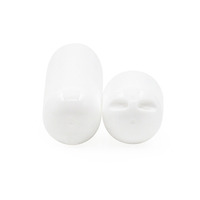 Bouteille anti-moustique blanche portable 12ml 20ml anti-transpirant bouteille vide en plastique rouleau sur bouteille déodorant