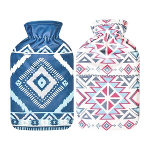 2l Fleece sicher lange Zeit Erwärmung vielfältige Gummi Heißwasser beutel Wärm flasche günstigen Preis Abdeckung - Product Image 6