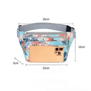 THK0264 Wholesale High Quality <b>Nylon</b> Waist <b>Bags</b> Casual Running Anti-Theft Phone Unisex <b>Crossbody</b> Fanny Pack - Product Image 2