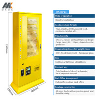 Distributeur automatique intelligent ultra-mince avec SDK et options de paiement multiples pour les ventes en exposition - Marque MAKMIK