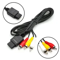 Cavo Audio Video da 1,8M 6FT per N64, Cavo Composito RCA per N64 NGC SNES, Cavo AV