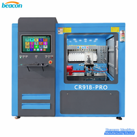 Máquina de Diagnóstico Automático CR918-PRO, Banco de Pruebas de Bomba y Probador de Inyectores Common Rail con Pantalla Táctil de 15KW 380V