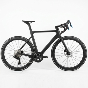 Bicicleta de Carretera <span class=keywords><strong>Ligera</strong></span> Twitter R15 de Fibra de Carbono 700c, 24 Velocidades, Frenos de Disco Hidráulicos, Bicicleta de Carreras Windbreaker - Product Image 1