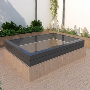 بيع من المصنع مباشرة رخيصة الطابق السفلي المتضخم الألومنيوم التلقائي نوافذ كوة الكهربائية للطي والانزلاق نمط مفتوح - Product Image 4