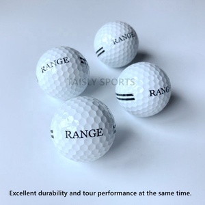 Sẵn Sàng Tàu Biểu Tượng Tùy Chỉnh Thân Thiện Với Môi Bền Hai Mảnh Quả Bóng Golf Nhà Máy Bán Buôn Trong Nhà/Ngoài Trời Thực Hành Phạm Vi Lái Xe Trống - Product Image 2