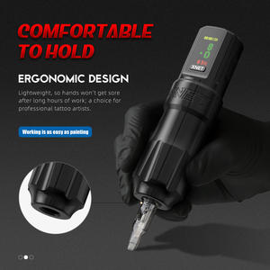 XNET Wilk 2400mAh Brushless Motor Tattoo Gun Professional Wireless Rotary Tattoo <span class=keywords><strong>Machine</strong></span> <span class=keywords><strong>Pen</strong></span> avec batterie de rechange pour artistes - Product Image 4