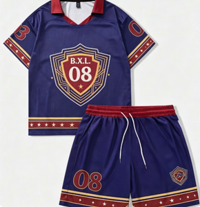 Ensemble de maillots de basket-ball Brooklyn 03 pour hommes, manches courtes, col en V, respirant, imprimé par sublimation, uniformes pour adultes - Product Image 1