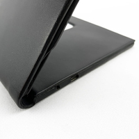 Porte-cartes en cuir de Restaurant, présentateur de contrôle Led Rechargeable