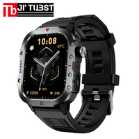 Reloj Inteligente H11 IP67 para Exteriores, Unisex, Pantalla Grande HD de 2.01 Pulgadas, Llamadas Bluetooth, Música, SOS, Asistente de Voz, Rastreador de Actividad Física y Deportiva, GPS