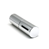 Flacon pulvérisateur en aluminium pour poudre de 30 ml, or ou argent mat ou brillant