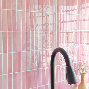 Estilo moderno Pink Peel Stick Subway Tile Impermeable a prueba de humo Absorbente de sonido Autoadhesivo 12 ''x 12'' <span class=keywords><strong>Azulejos</strong></span> de pared para Cocina - Product Image 6